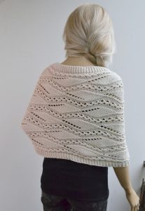 Etola - poncho - narzutka ombre