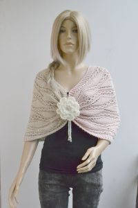 Etola - poncho - narzutka ombre