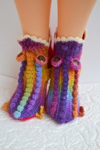Tęczowe krokodyle rozmiar 37/38