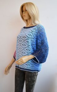 Kimonowa bluzka ombre