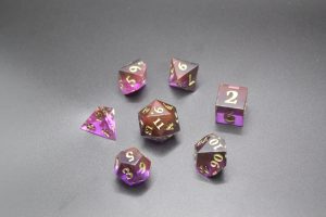 Komplet Kości do gier rpg "Terror Pustki"