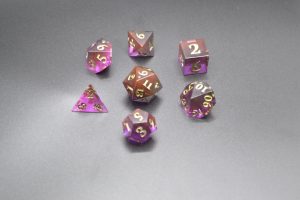 Komplet Kości do gier rpg "Terror Pustki"