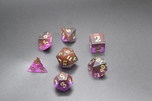 Komplet Kości do gier rpg "Terror Pustki"